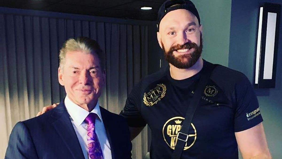 Tyson Fury Vince McMahon