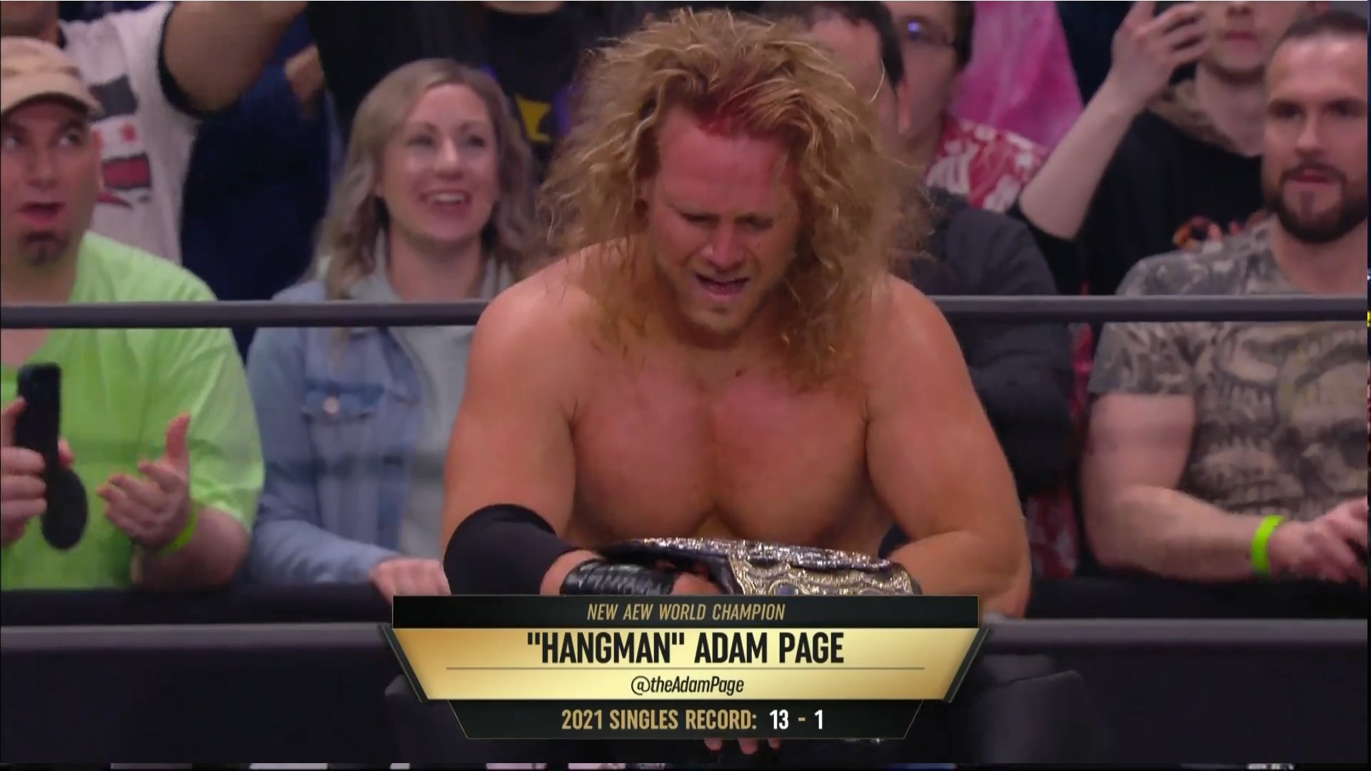 Hangman Page is the new AEW champion