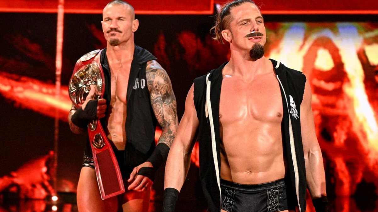 Randy Orton and Riddle at Raw