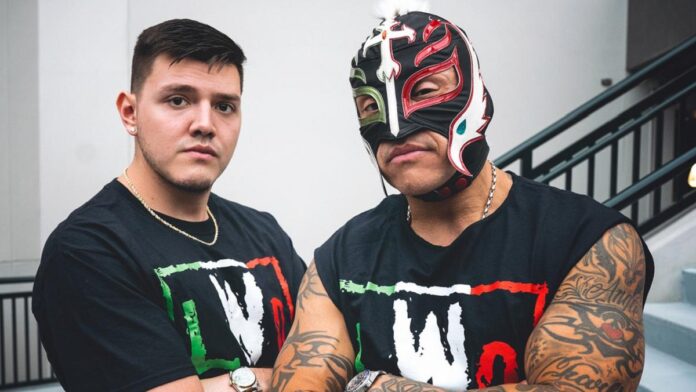 Rey Mysterio and Dominik Mysterio