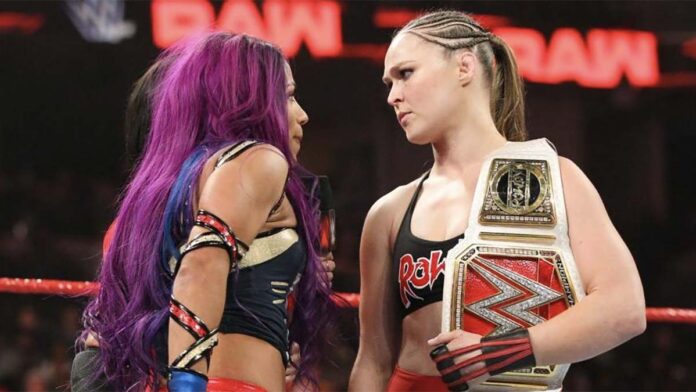 Sasha Banks Ronda Rousey