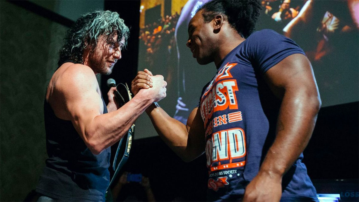 Kenny Omega Xavier Woods