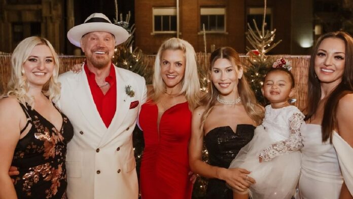 Diamond Dallas Page with his family