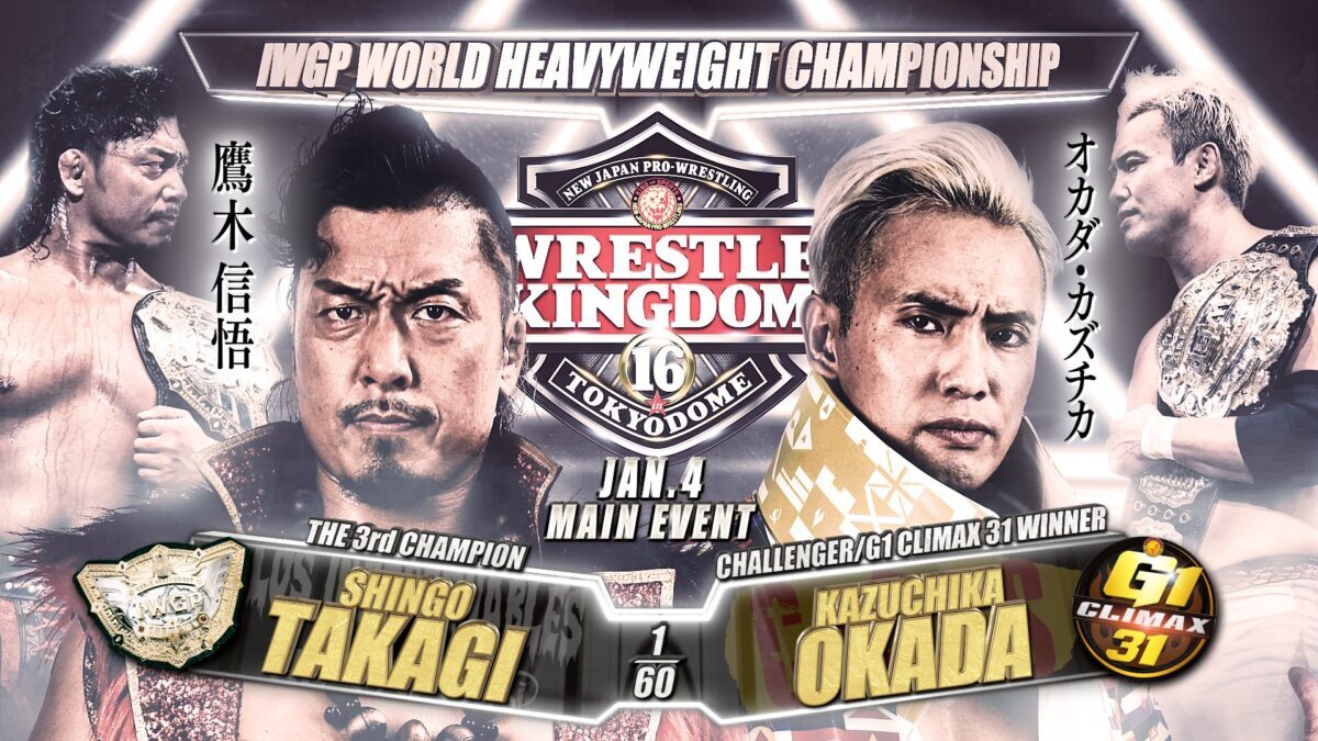 NJPW Wrestle Kingdom 16 Matches Revealed (Nights 1 & 2)