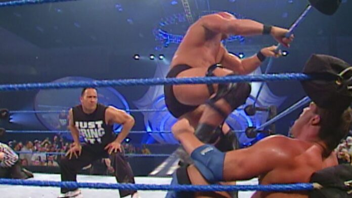 Kurt Angle The Rock Stone Cold