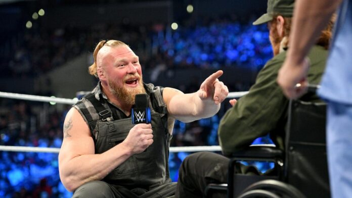 Lesnar Sami Zayn SmackDown 