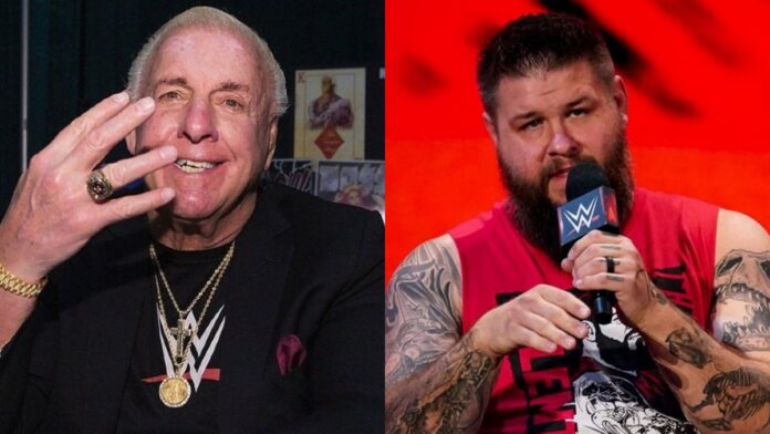 Ric Flair and Kevin Owens