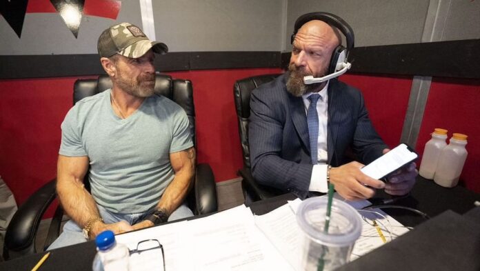 Shawn Michaels has taken over the role of Triple H