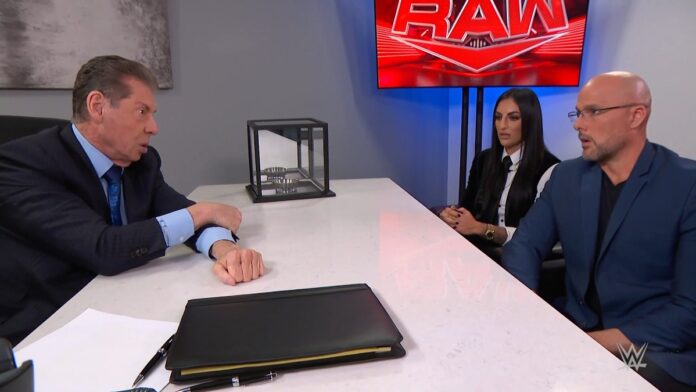 Sonya Deville shared screen with Vince McMahon recently