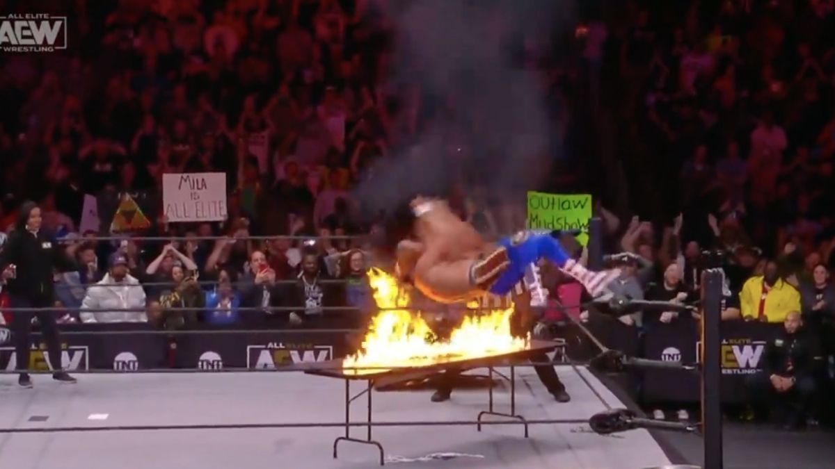 Cody Rhodes on Flaming Table: “Maybe The Dumbest Thing I’ve Ever Done”