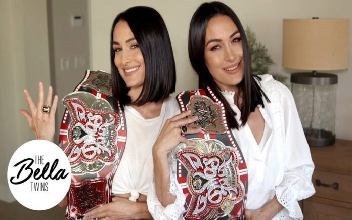 bella twins divas titles