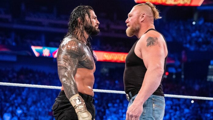 Brock Lesnar vs Roman Reigns