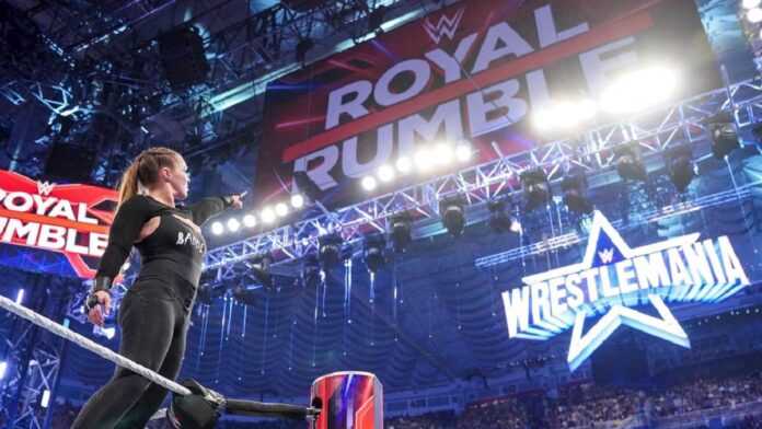 Ronda Rousey won the women's Royal Rumble