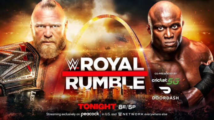 Royal Rumble lesnar lashley