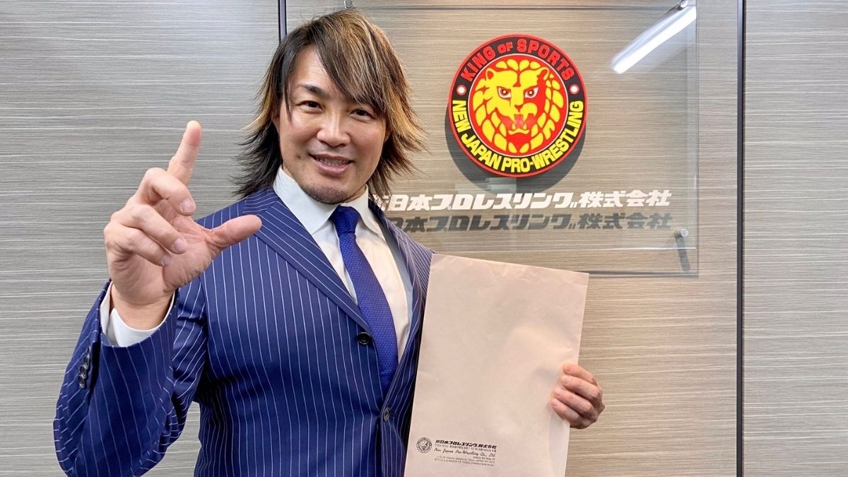 Hiroshi Tanahashi Re-Signs With NJPW