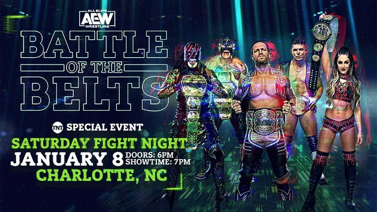 AEW Battle of the Belts Change Due to ‘Medical Protocol’