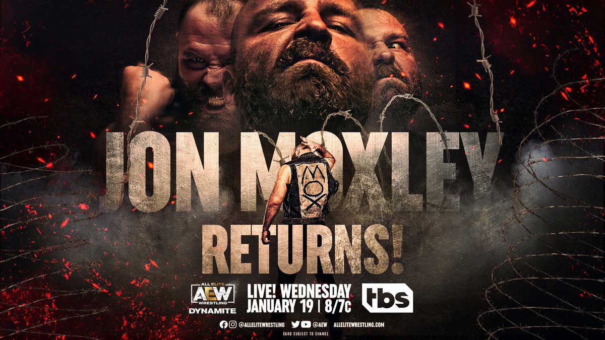 Jon Moxley Returns To AEW Dynamite This Week