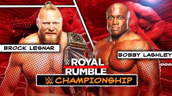 Lesnar Lashley Royal Rumble