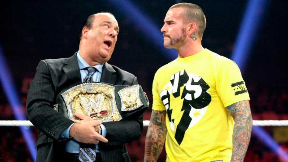 Paul Heyman CM Punk