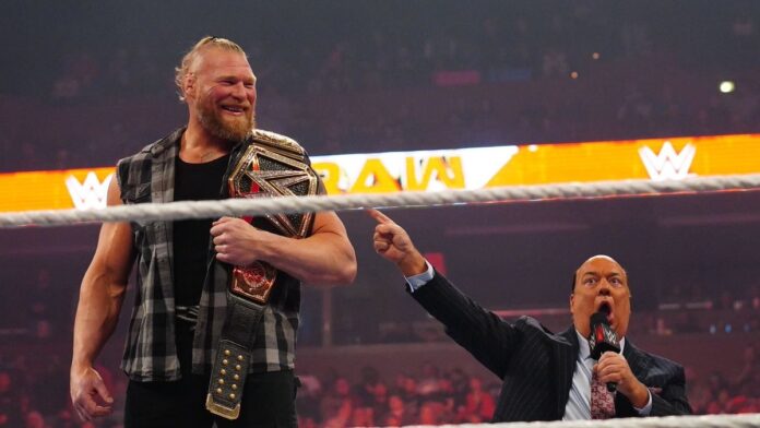 heyman lesnar