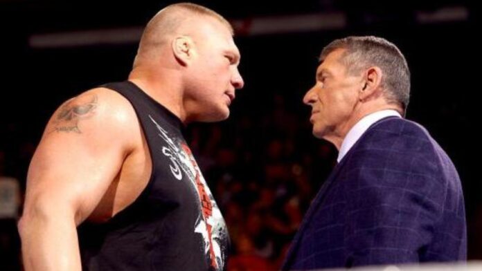 Brock Lesnar Vince McMahon