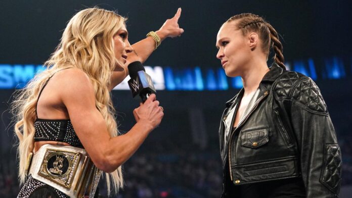 SmackDown Charlotte Flair Ronda Rousey