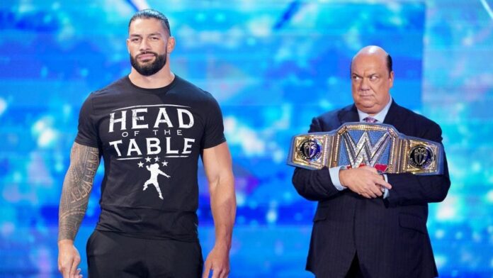 Paul Heyman and Roman Reigns