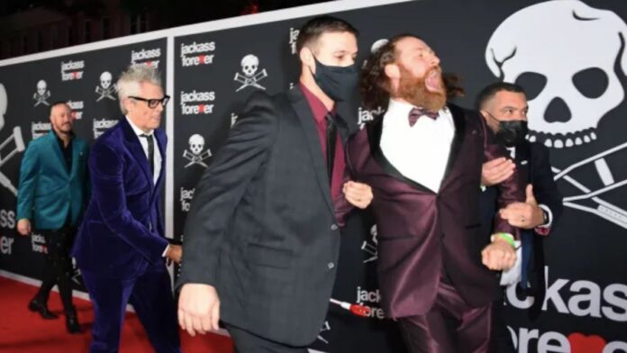 Sami Zayn Jackass premiere