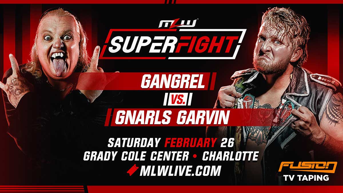 Gangrel To Debut for MLW at SuperFight from Charlotte (2/26)