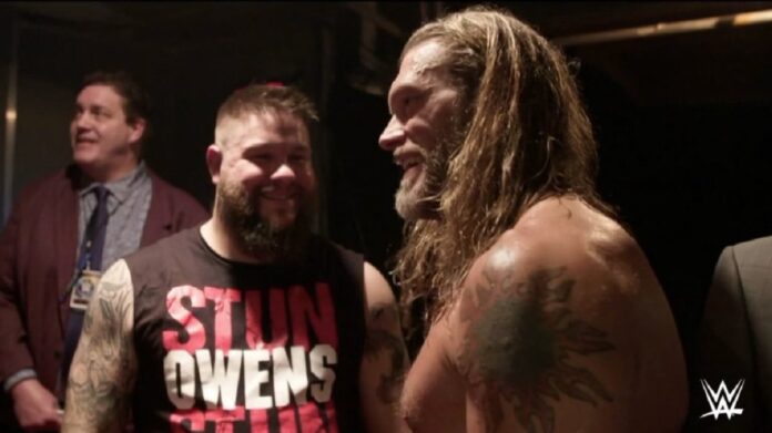 Kevin Owens and Edge