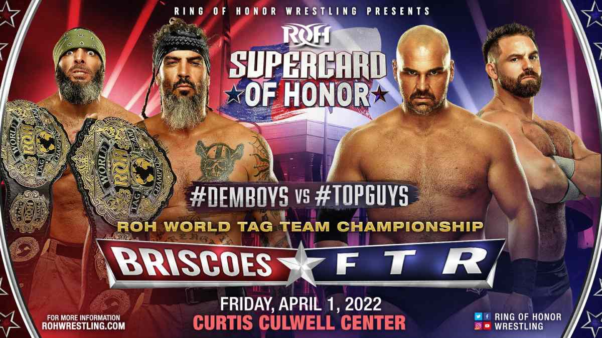 The Briscoes vs. FTR Official For Supercard of Honor