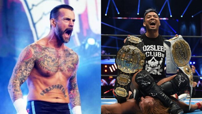 KENTA and CM Punk