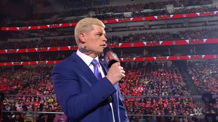 cody rhodes wwe raw 