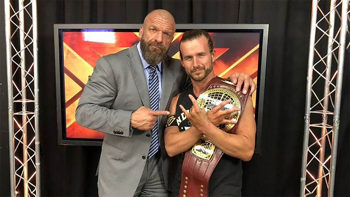 Triple H and Adam Cole