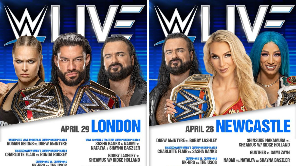 WWE UK Tour 2022