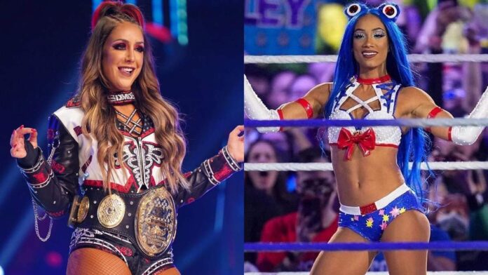 Britt Baker Sasha Banks