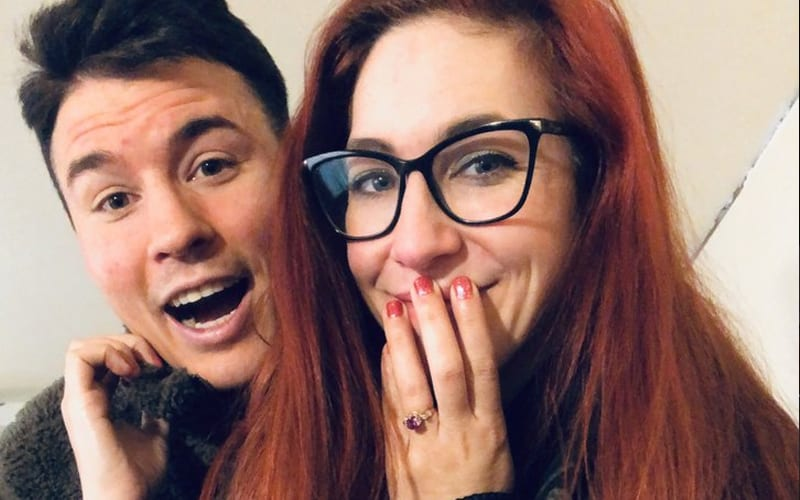 Wrestling couple Veda Scott and “Speedball” Mike Bailey married