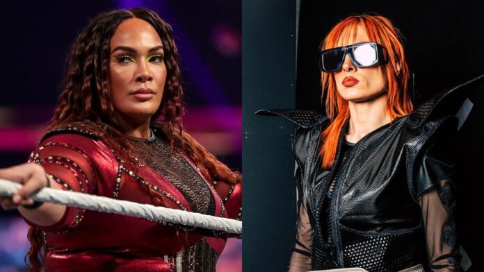 Nia Jax and Becky Lynch