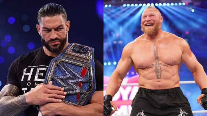 Roman Reigns Brock Lesnar