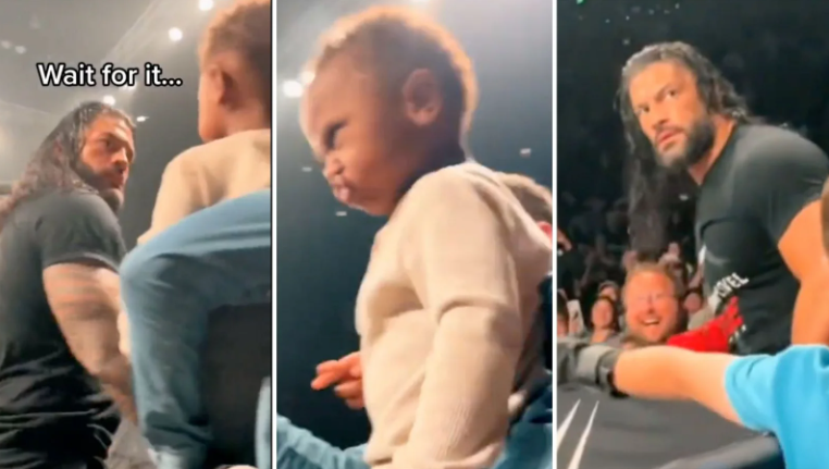 Roman Reigns Shaken to the Core by Two-Year-Old Fan at WWE Live Event