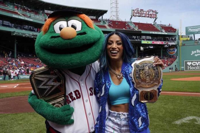 Sasha Banks Fenway Park