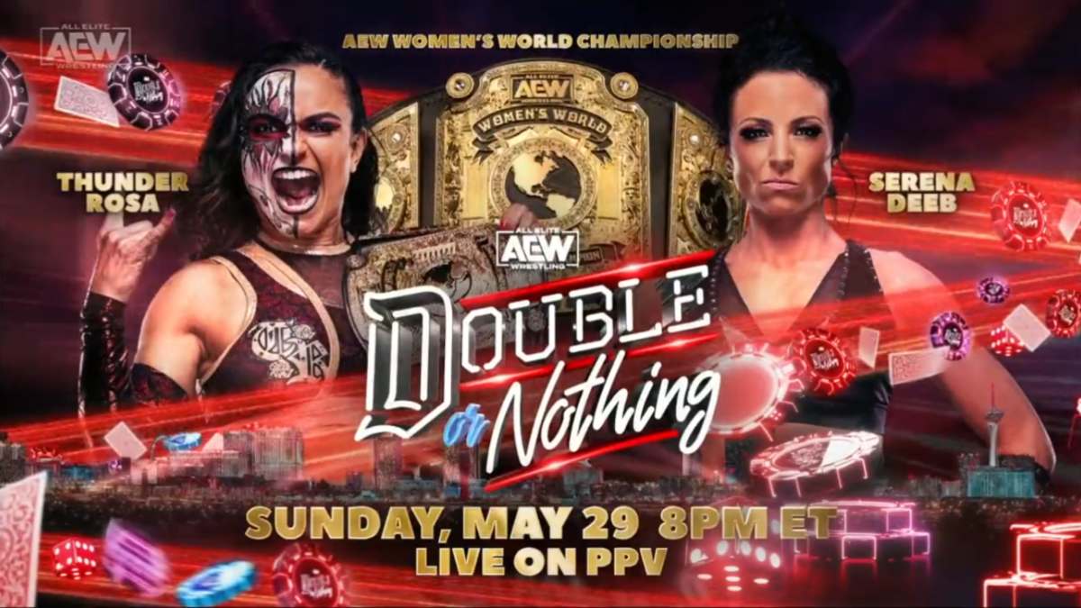 Women’s Title Match Announced For AEW Double Or Nothing