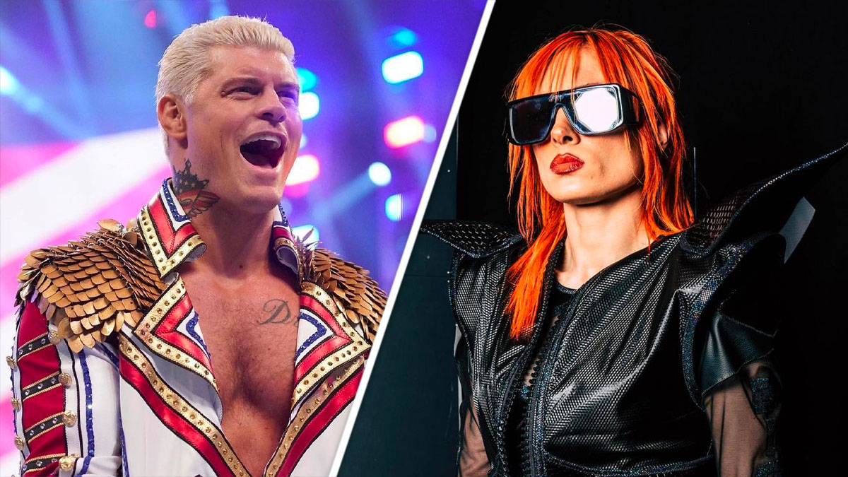 Cody Rhodes and Becky Lynch