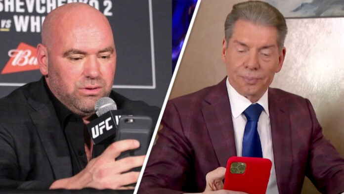 Dana White Vince McMahon