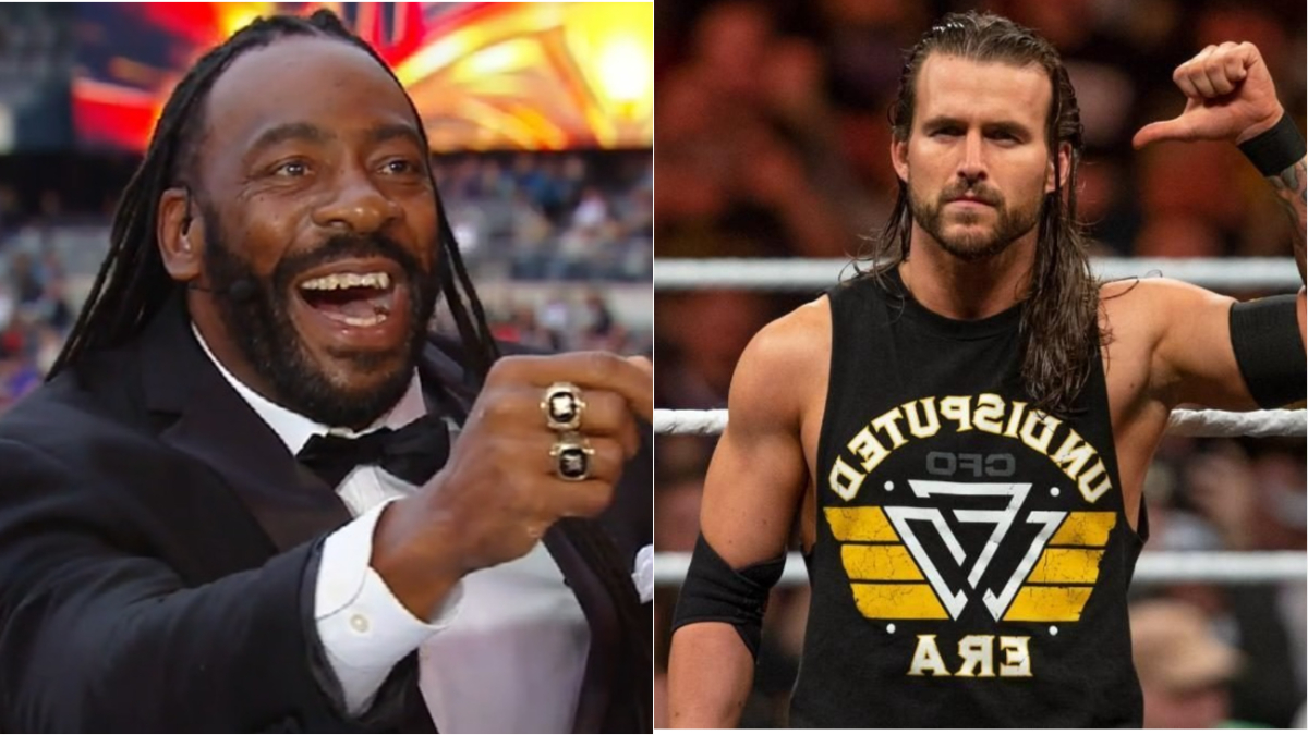 Booker T and Adam Cole