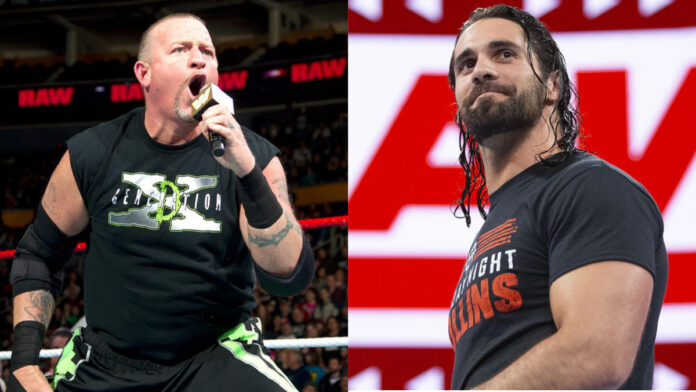 Road Dogg and Seth Rollins