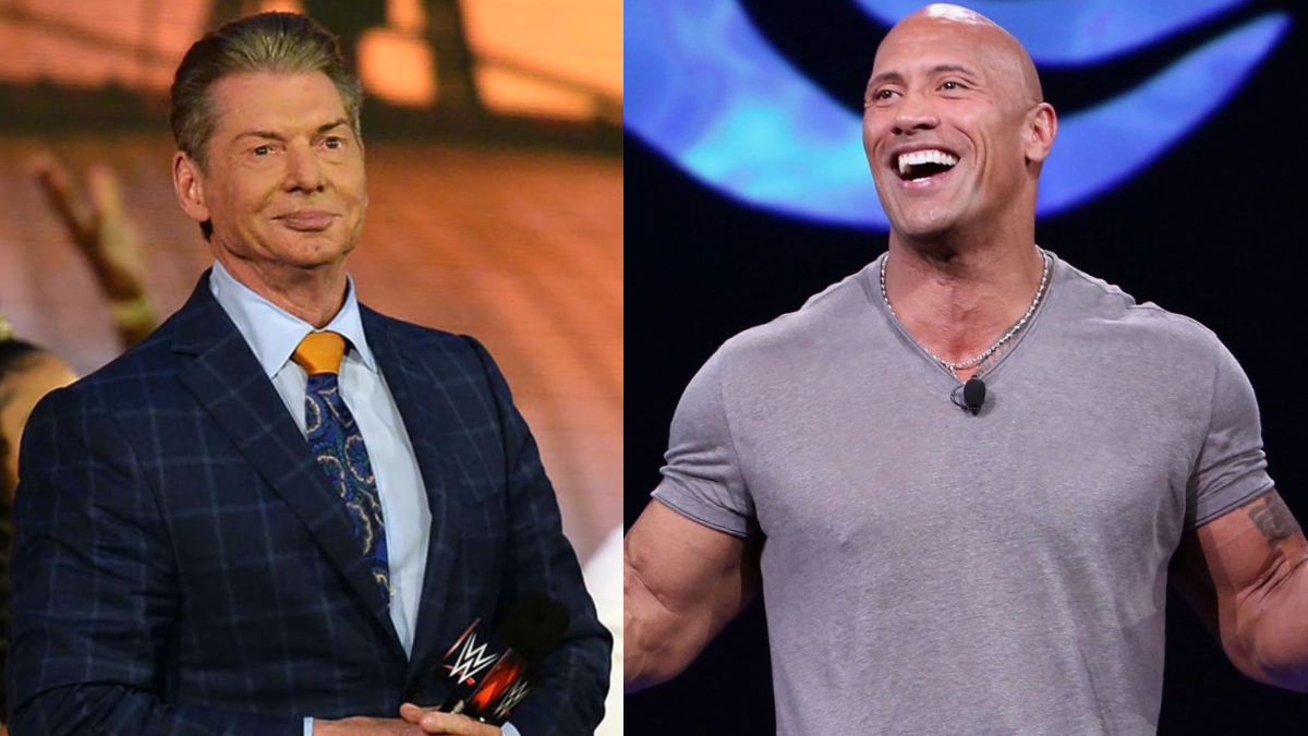 Vince McMahon and The Rock