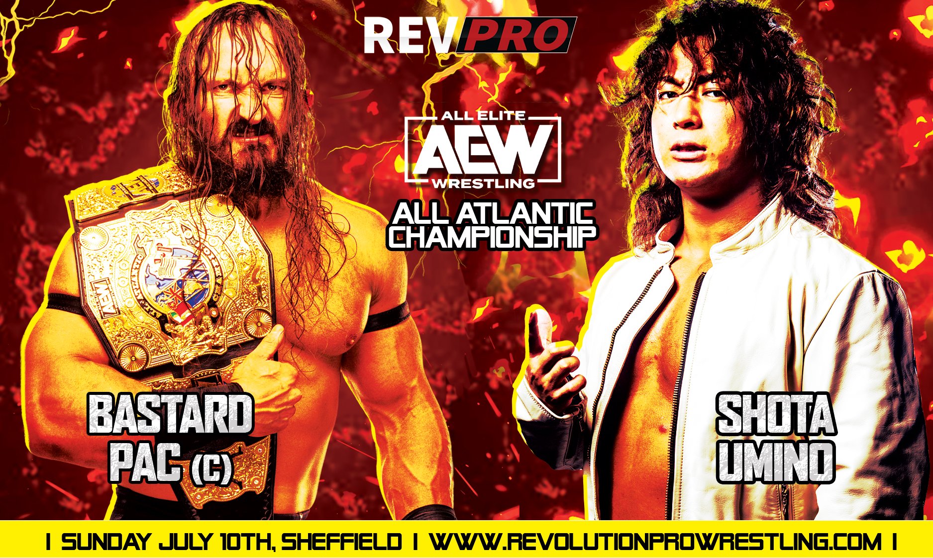 PAC To Defend The AEW All Atlantic Title For The First Time In Revolution Pro