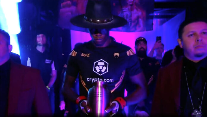 Israel Adesanya Undertaker Entrance