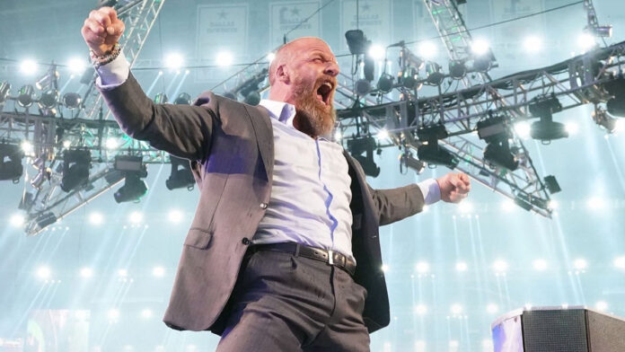 Triple H in a suit